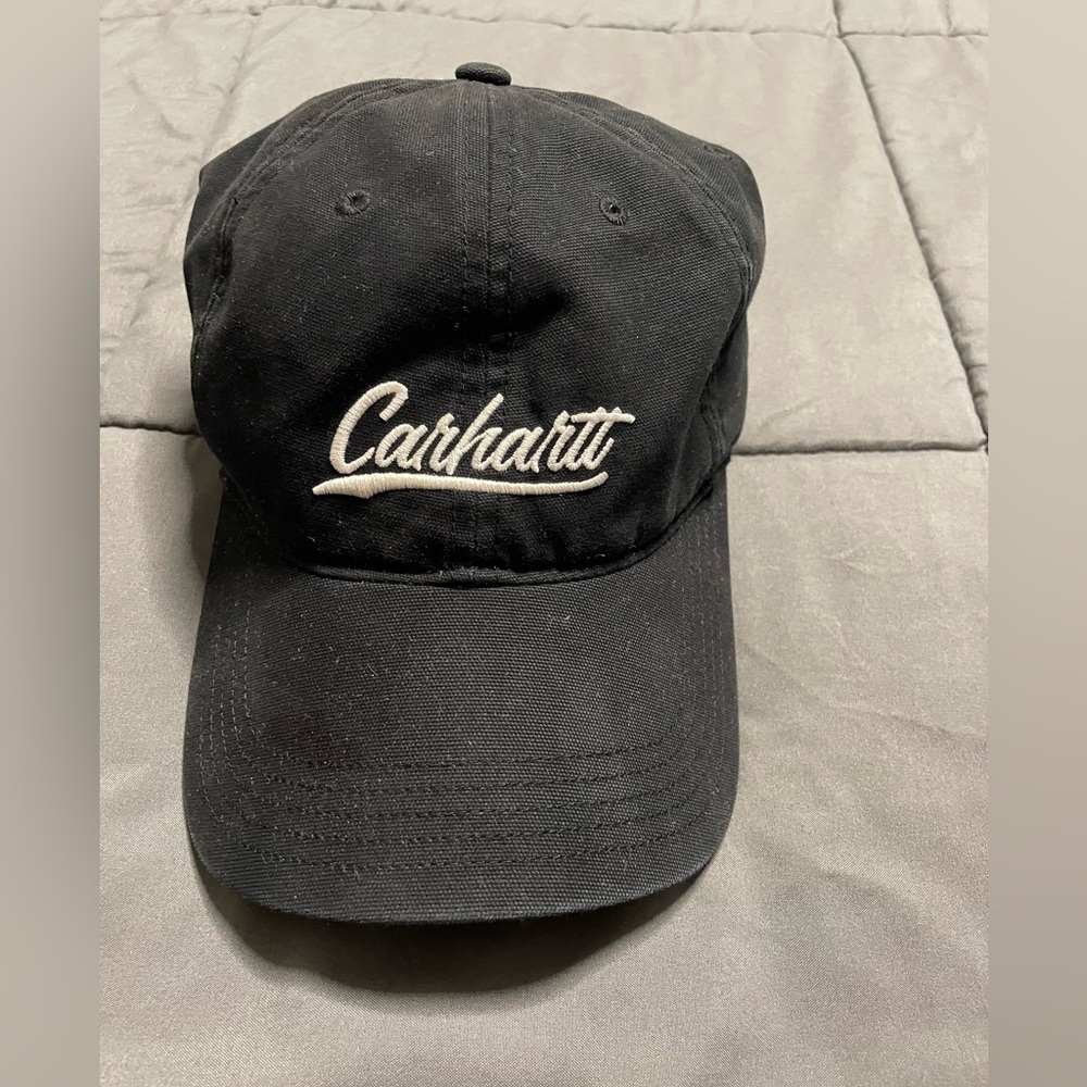 Carhartt Women's Canvas Script Graphic Cap (Black, One Size)